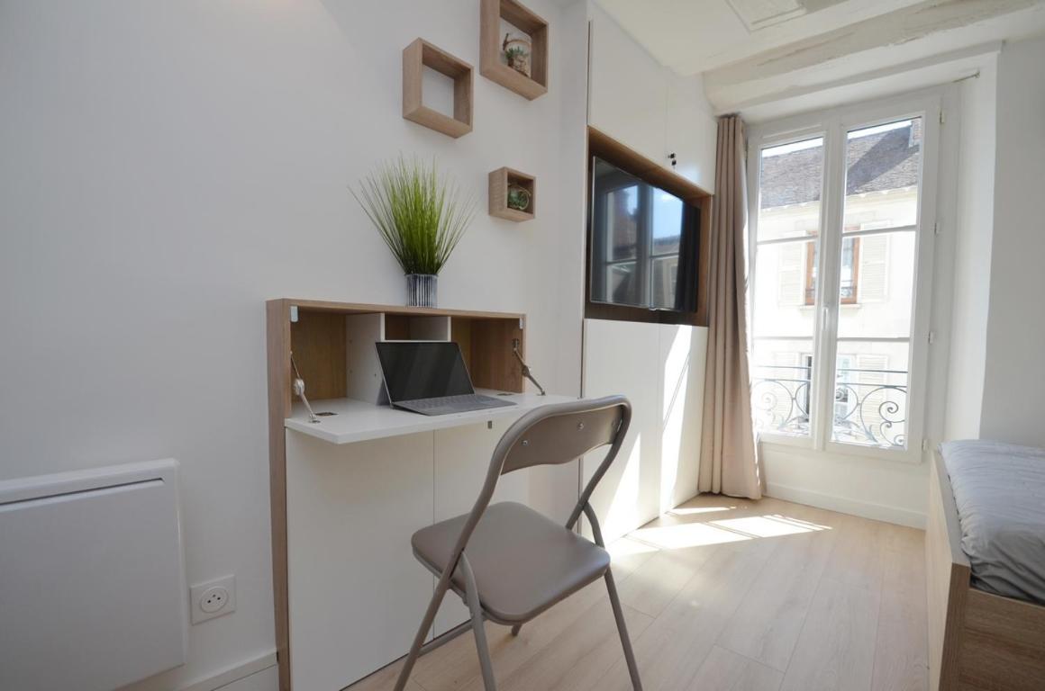 Apartament Le Petit France - Hyper Centre De Fontainebleau - Proche Insead Zewnętrze zdjęcie