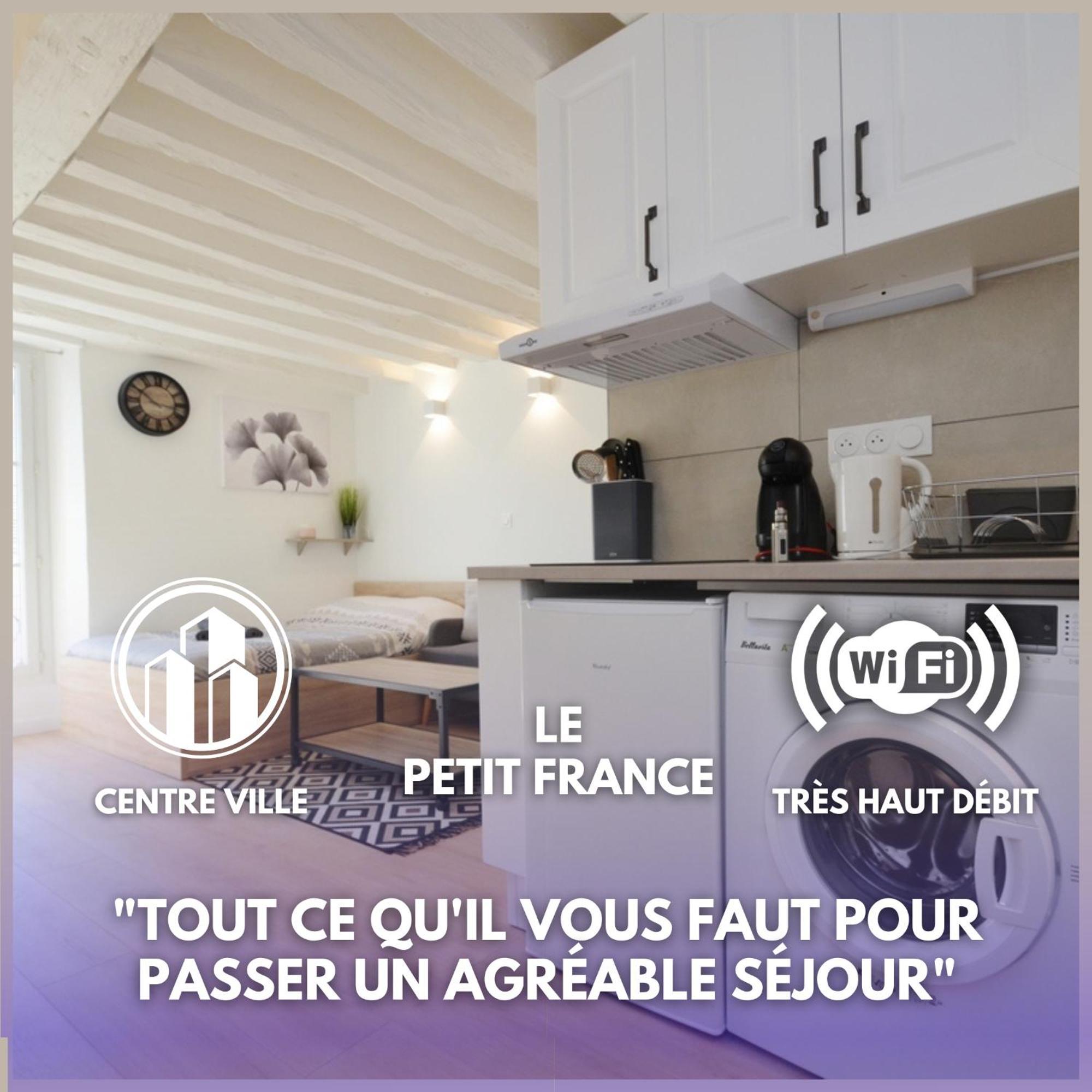 Apartament Le Petit France - Hyper Centre De Fontainebleau - Proche Insead Zewnętrze zdjęcie